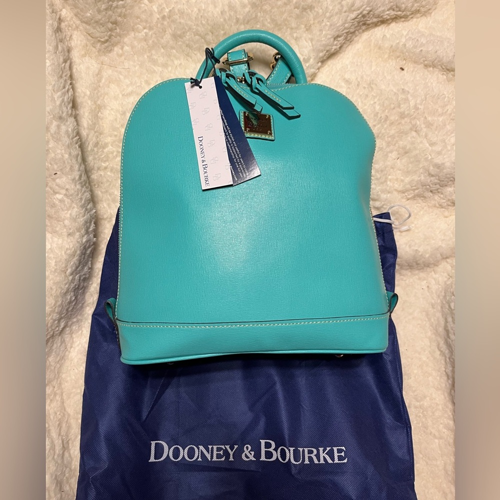 Dooney & Bourke NWT Mimi Zip Pod Backpack Rare Color